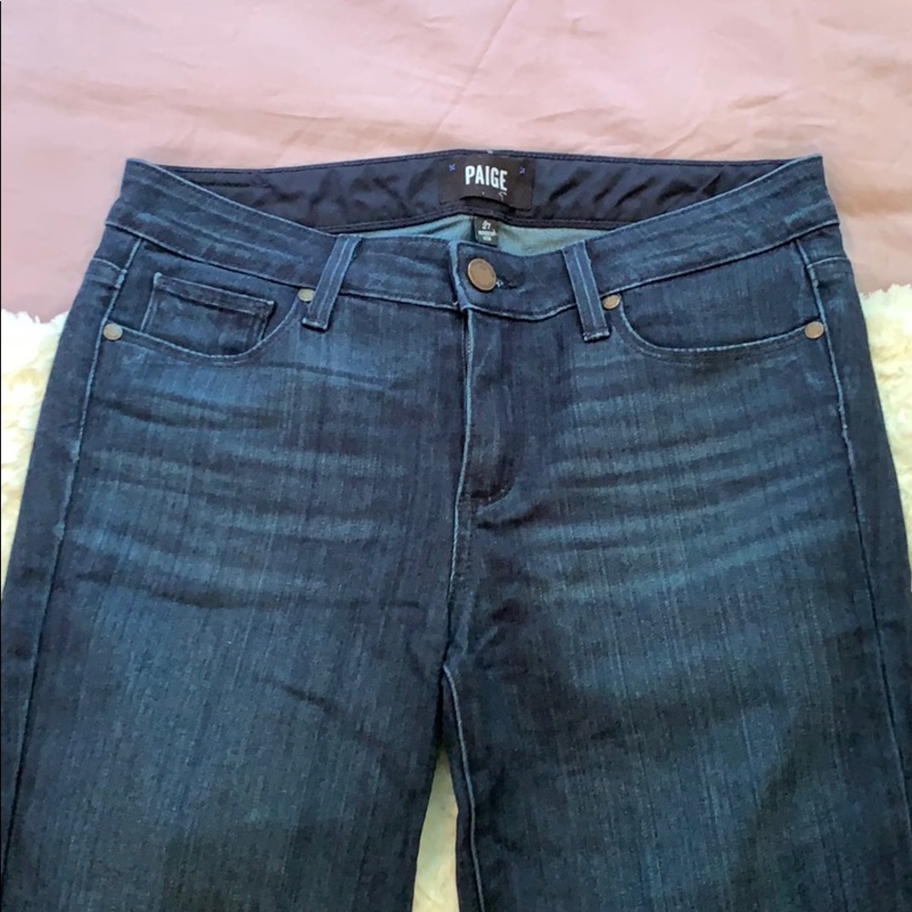 Paige skinny ankle peg jeans